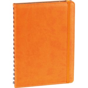 KP-25 Turuncu Gizli Spiralli Ajanda Kapağı