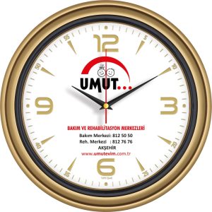 V30-522-AV Plastik Duvar Saati