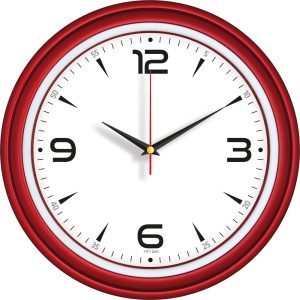 V30-522-K Plastik Duvar Saati