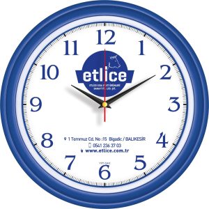 V30-522-L Plastik Duvar Saati