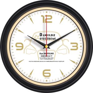 V30-522-SV Plastik Duvar Saati